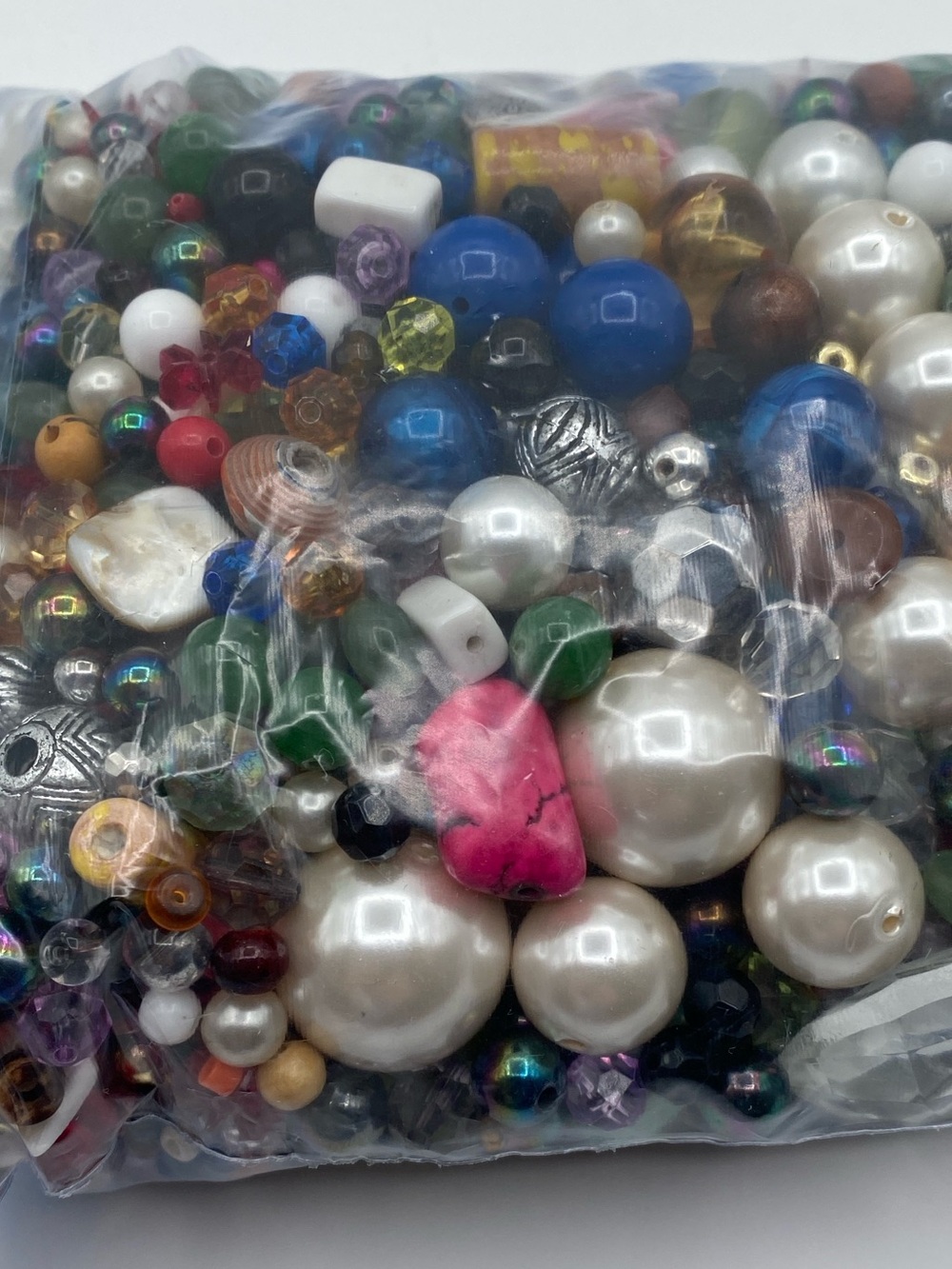 Bead Lot 2 1/2 Lbs. of Loose Beads